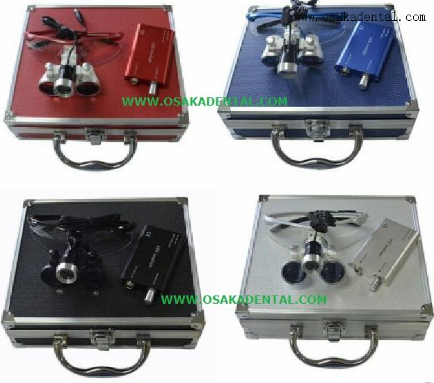 Stable and Popular Dental Loupe with 2.5X LED Headlight