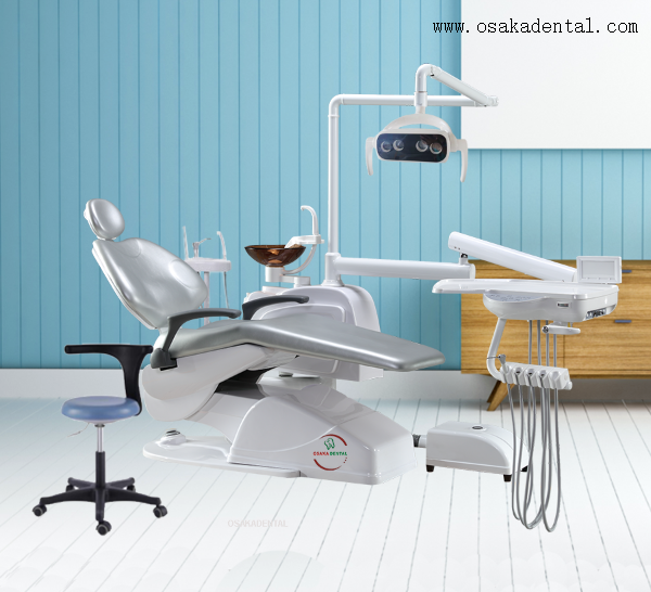 Economic LED Sensor Lamp Dental Chair Unit 