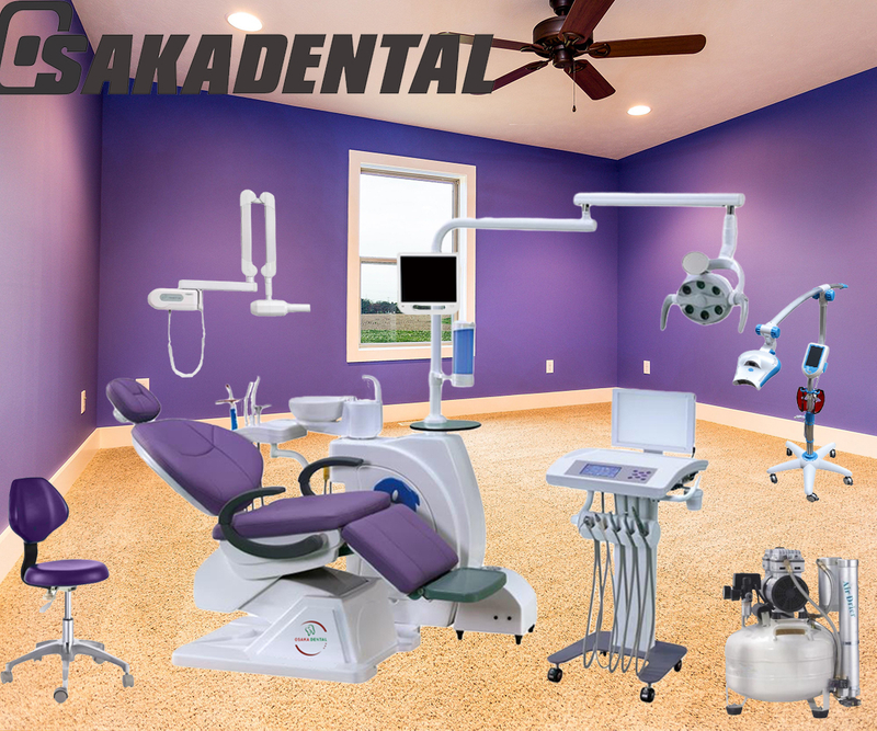 Dental chair with moving cart and strong quality control system