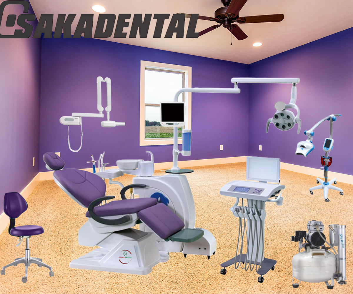 Dental chair with moving cart and strong quality control system