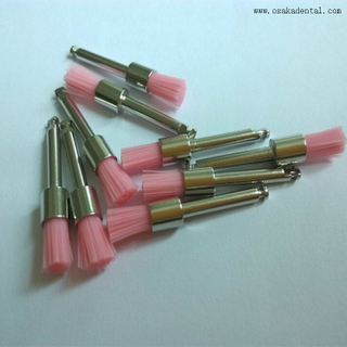 Dental Colorful Latch Style Flat Polishing Brush