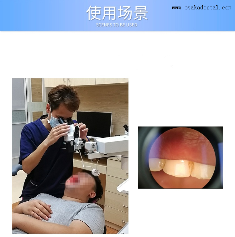 Dental Hanging Microscope Short Arm (without Camera) OSA-XWJ03B-Desk