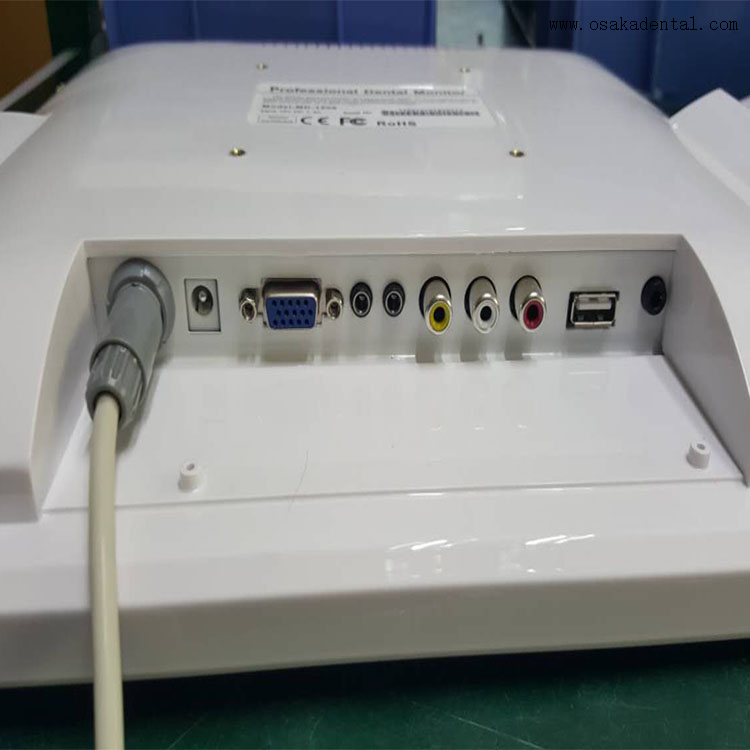 15inch White Dental Monitor Wireless Intraoral Camera System