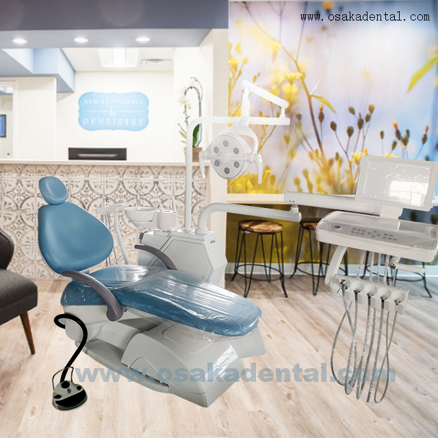 Dental Chair with big x ray viewer