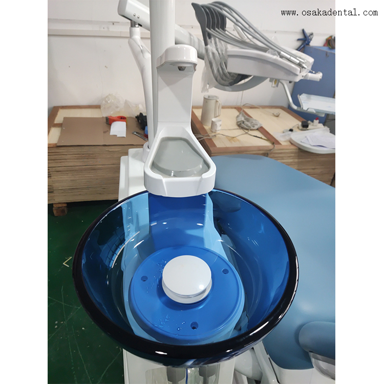 Foot Pedal Dental Chair With Operating Unit