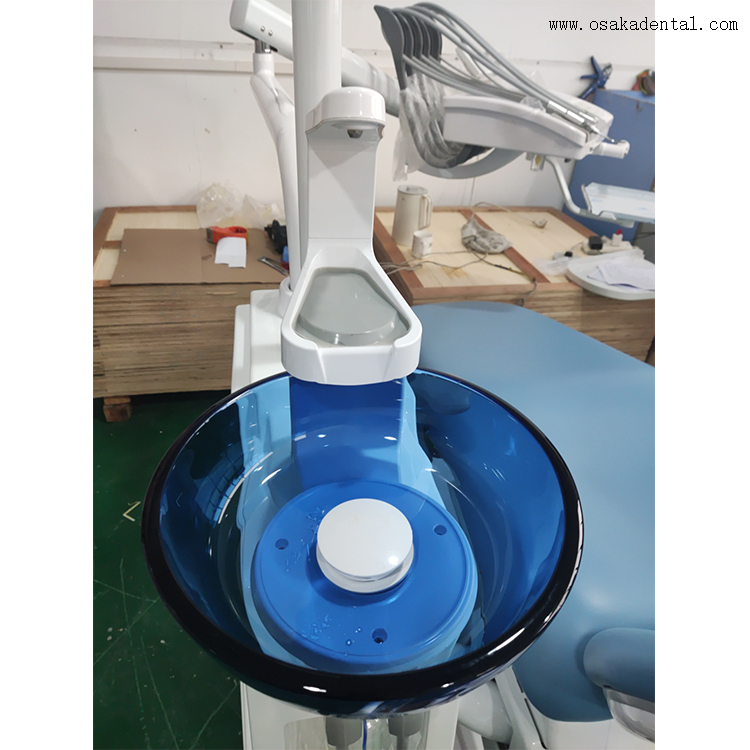 Foot Pedal Dental Chair With Operating Unit