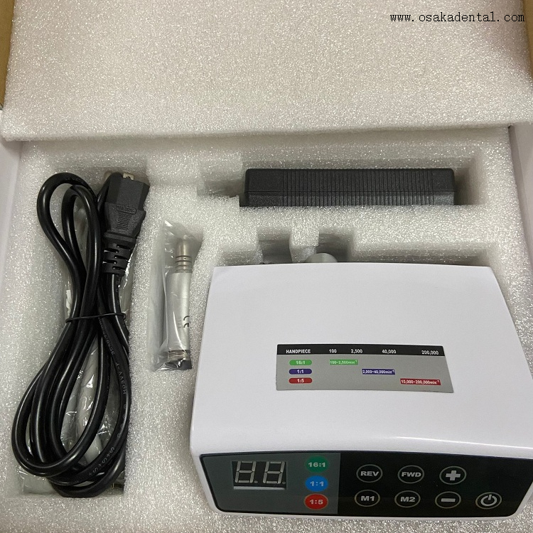 Touch Control Panel LED Dental Electric Motor Burshless OSA-F043- E2A