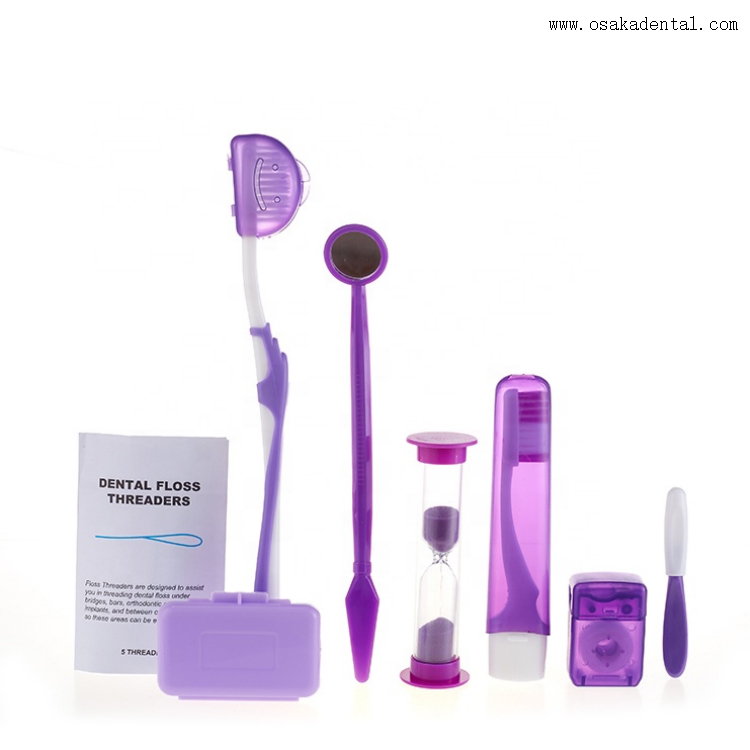 Dental Disposable Orthodontics Kit with 8 Accessories
