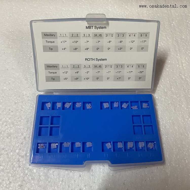 Power Chain Ligature Tie Niti Archwire Molar Bands Buccal Tube Orthodontic Brackets Set