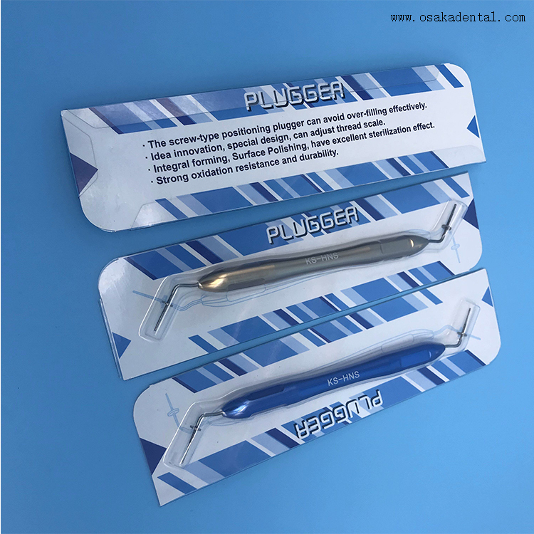 Dental Root Canal Vertical Hand Use Plugger