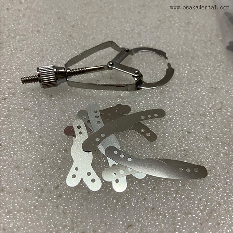 Dental Stainless Steel Matrix Band with Holes