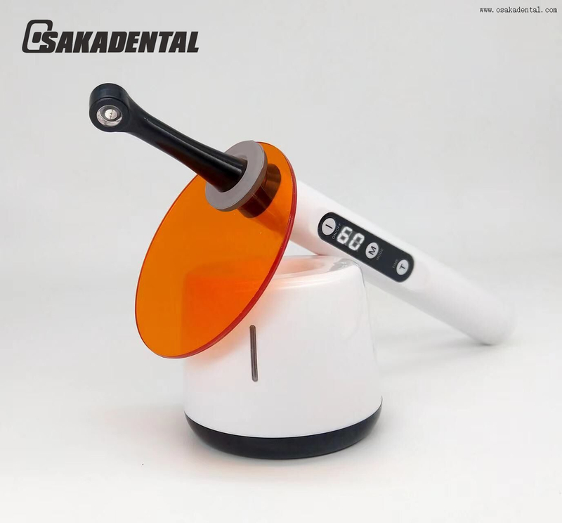 One second 2700mw/cm plastic tip Dental Curing Light for dental unit