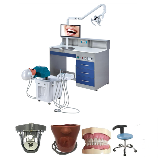 Dental Training System With Monitor for Dental Colleague