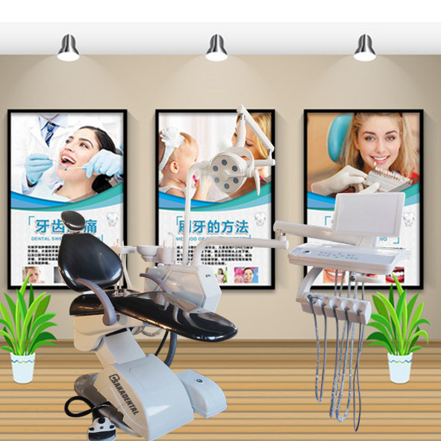 Stable Dental Patient Chair Unit with Big Seat