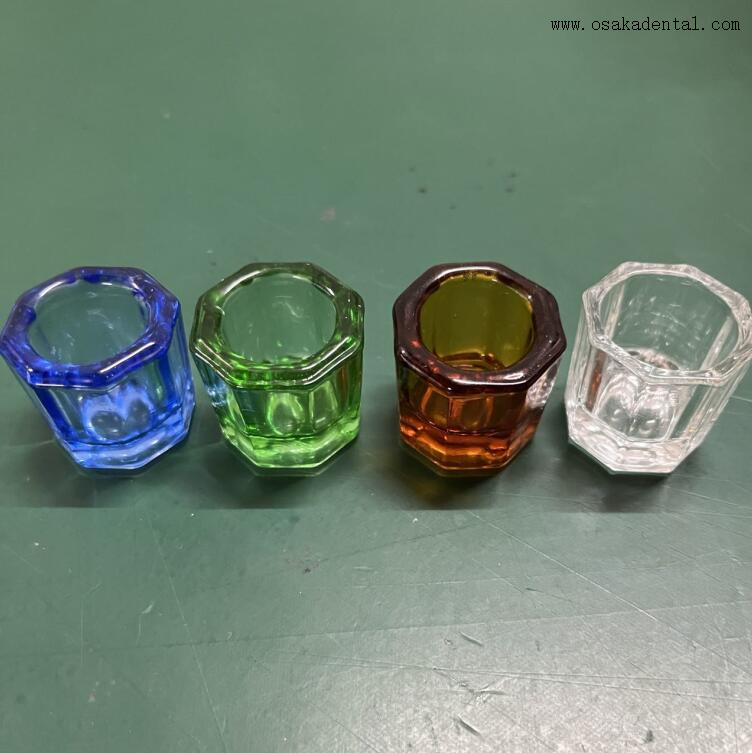 Thick Glass Dapper Dishes for Dental Material Mixing