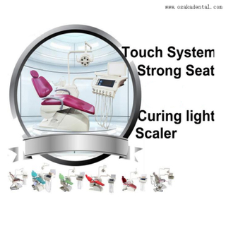 Soft Leather Dental Chair with All-in-one Machine