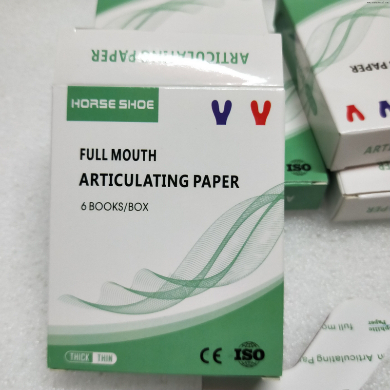 Dental Material Dental Full Mouth Articulating Paper 