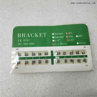 Dental Orthodontic Material Dental Metal Bracket