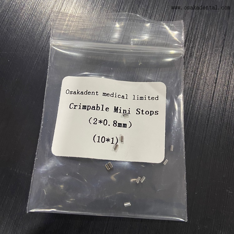 Dental Orthodontic Crimpable Mini Stops
