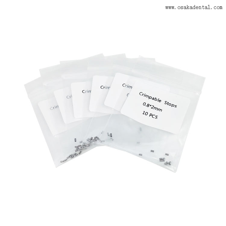 Dental Orthodontic Accessories Crimpable Mini Stops
