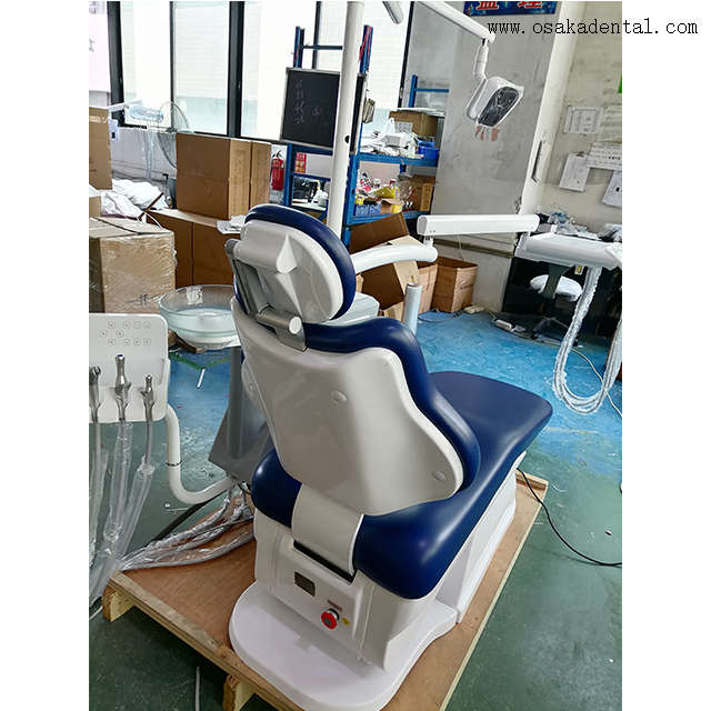 High class dental chair with dental chair unit for dental clinic