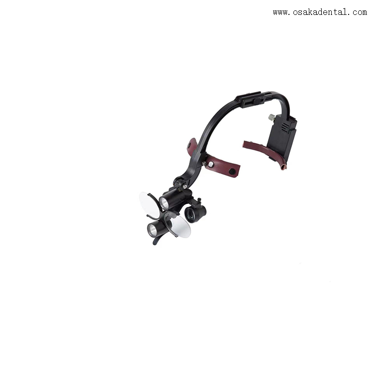 Dental Magnifying Loupes with LED Head Light