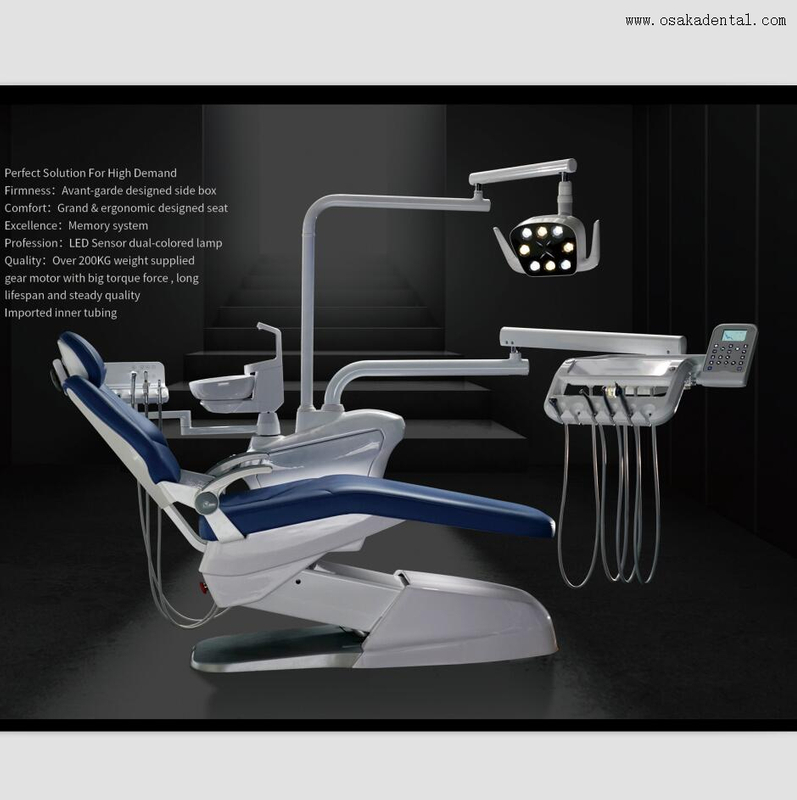 New Style LED Light Dental Chair with High Quality Metal Base OSA-S2