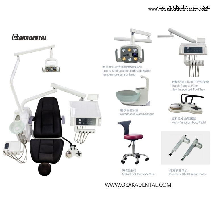 Dental Chair with Denmark LINAK silent motor OSA-A3-K2