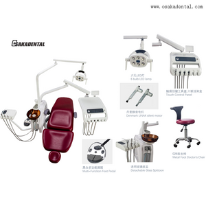 Nice Dental Chair with LED Lamp OSA-A2-K2