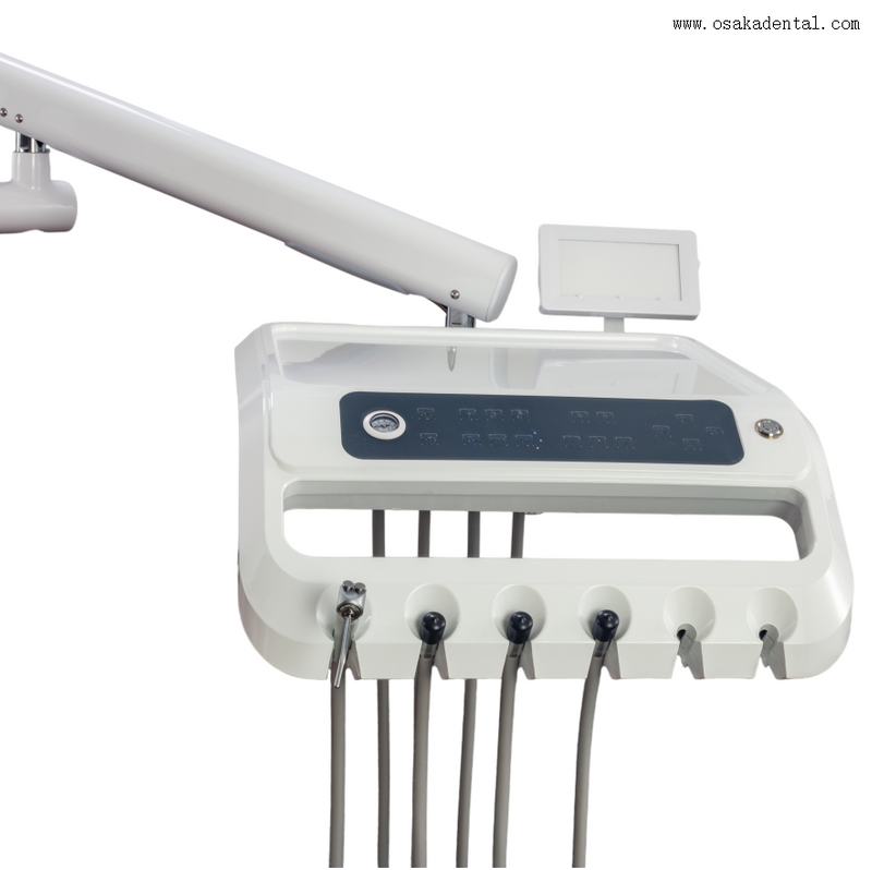 Touch Button Dental Chair Unit with Assistant Control System