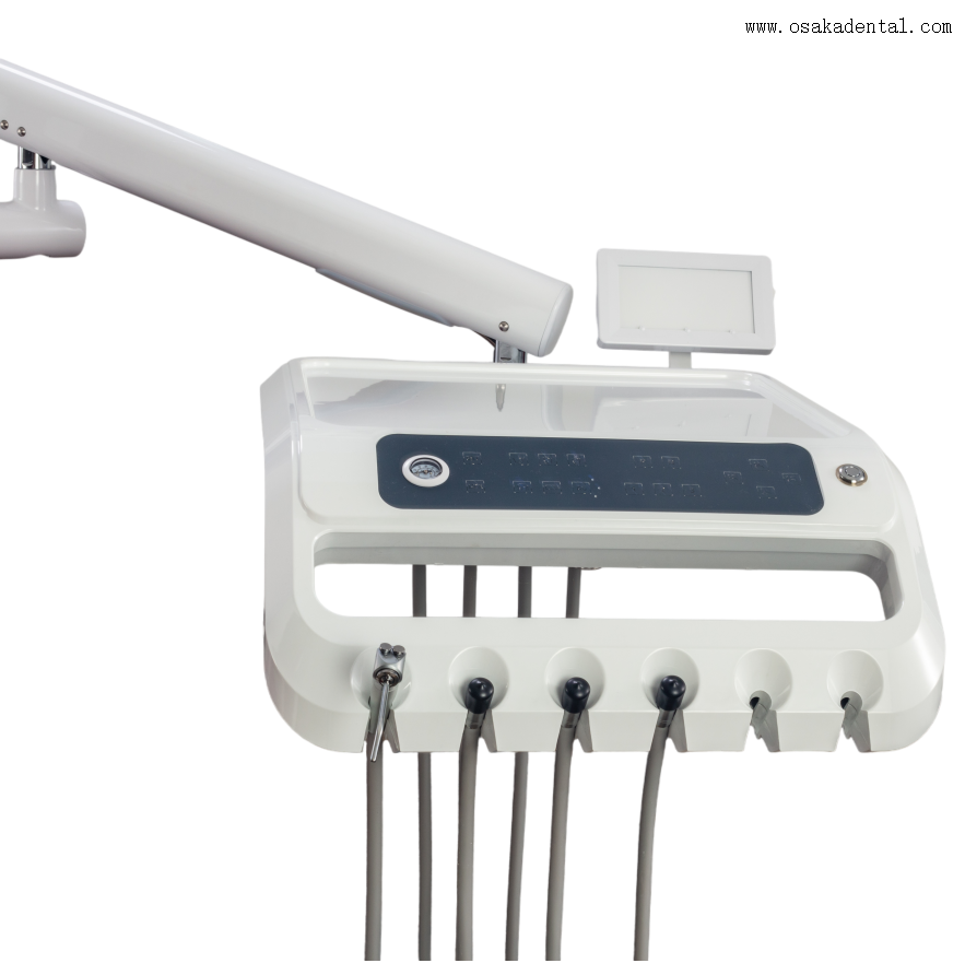 Touch Button Dental Chair Unit with Assistant Control System