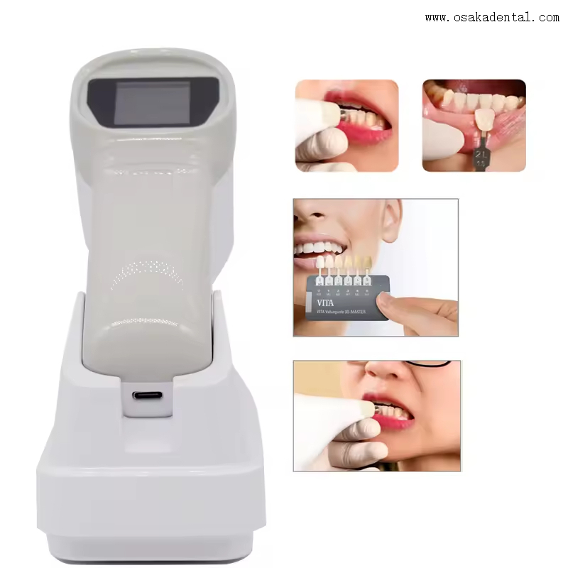 Dental Photoelectric Teeth Color Comparator Corrector Accuracy 92.5% Multiple Algorithm