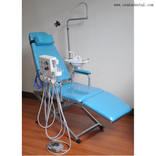 Dental Portable Dental unit with Wall-mounted turbine and with treatment