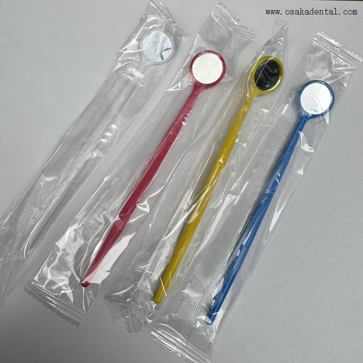 Dental Disposable Material Colorful Mouth Mirror Q81