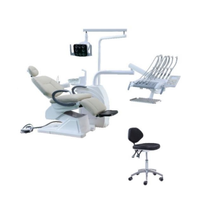 Folding dental chair