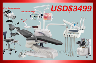 High-Back PU Leather Dental Chair with Responsive Button Technology