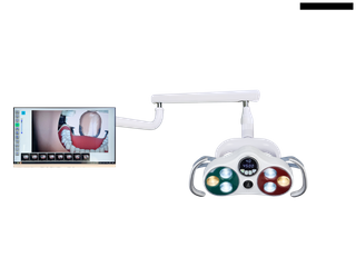 Dental Operating Sensor Surgical Light with Video Camera Recording with arm to install to the moniter