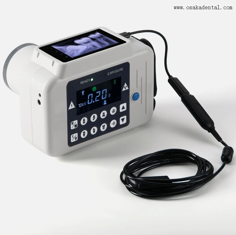 Dental X-ray Machine With Screen and Digital Sensor 2-in-1 Instant X Ray Machine