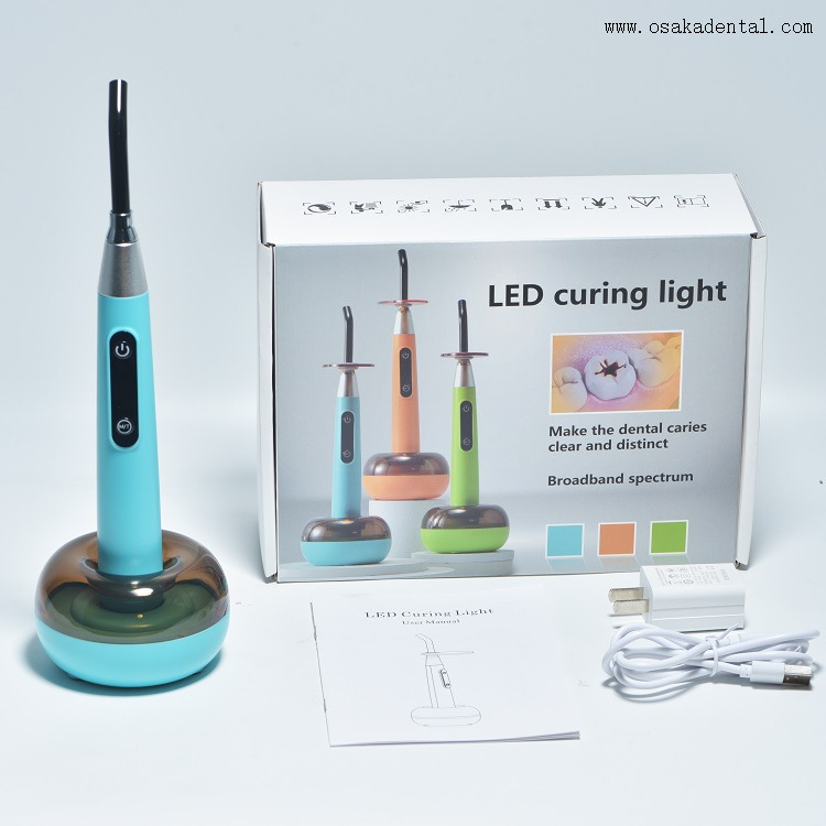 Dental LED Curing Light with Caries Detection Function