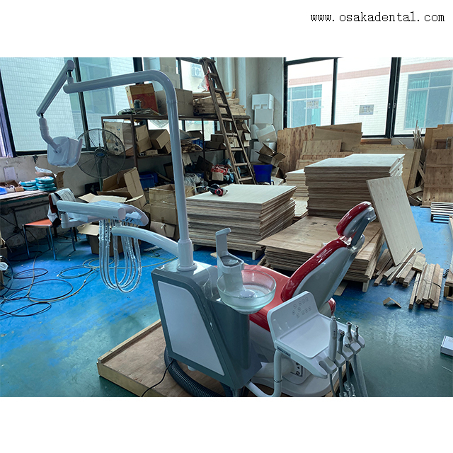 Ergonomic Dental Chair with Adjustable Headrest and Footrest