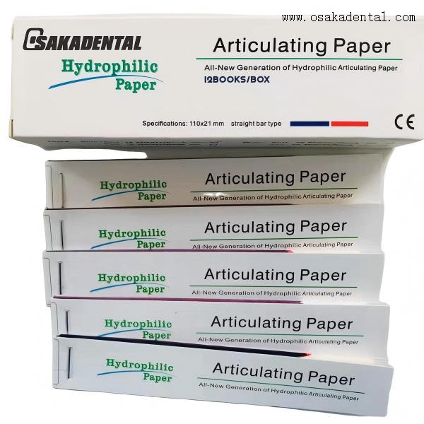 Dental (Red / Blue / Red & Blue) Articulating Paper for Articulating