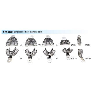 Dental Impression Trays Stainless Steel Instrument