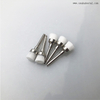 Dental Latch Style Flat White Bristle Prophy Brush
