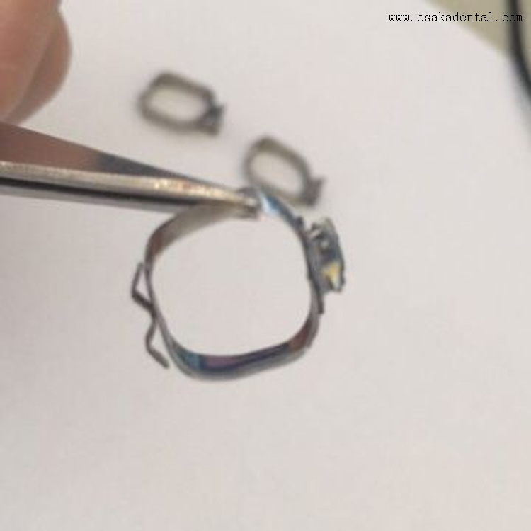Dental Orthodontic Accessories Molar Band with Cleat