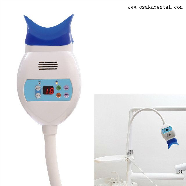Dental Whitening Unit install on the desk