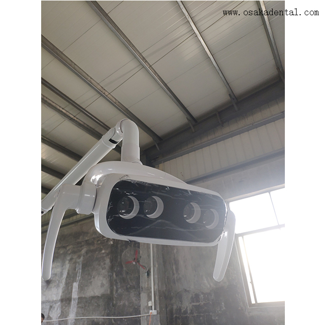 Top Mounted Dental Chair Unit with Dental Air Compressor And Oral Camera with Monitor