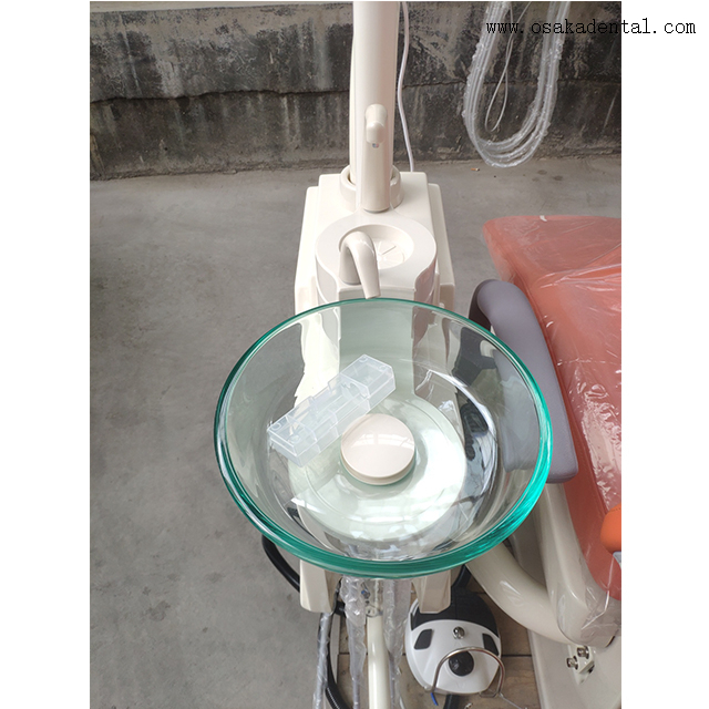Dental chair with multifunctional system