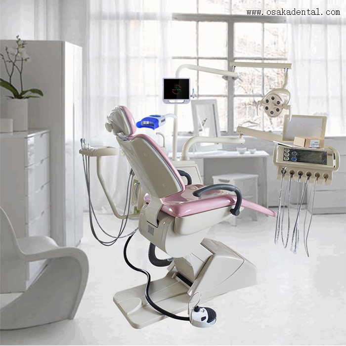 Dental Chair with Teeth Bleaching Machine