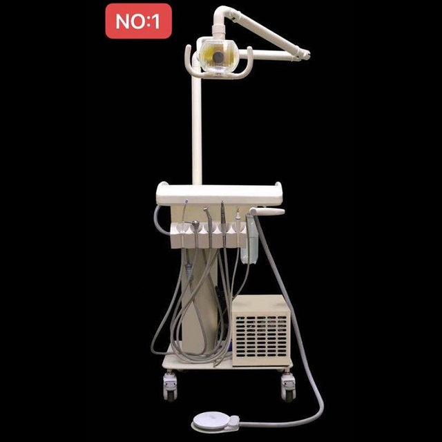Portable Dental Units/trolly with halogen light OSA-F324-3