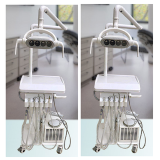 Portable Dental Unit And Mobile Cart with LED Lamp